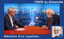 Mémoire d’un royaliste…