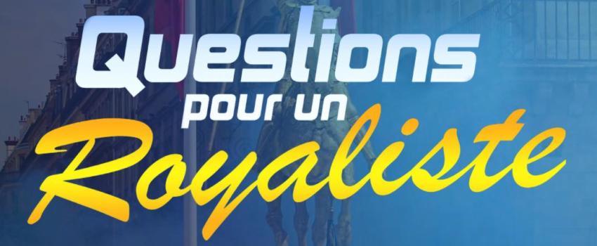 Lyon : Soirée questions pour un royaliste du 28 février