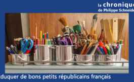 Éduquer de bons petits républicains français