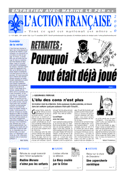Une de l'AF2000