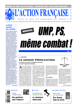 Une de l'AF2000