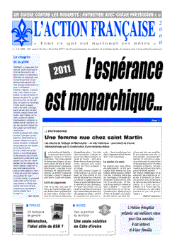 Une de l'AF2000